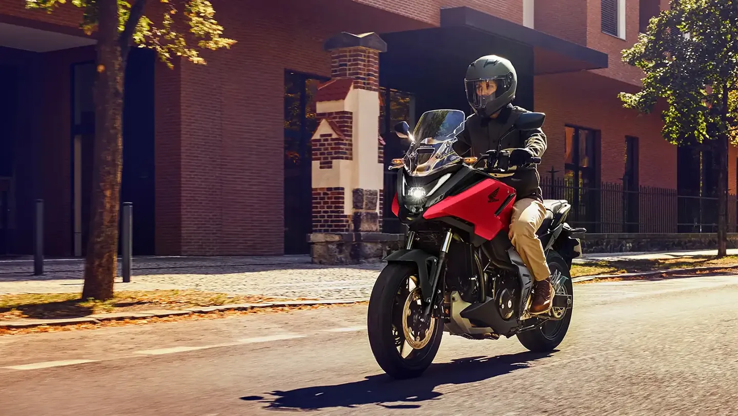Honda NC750X na cidade