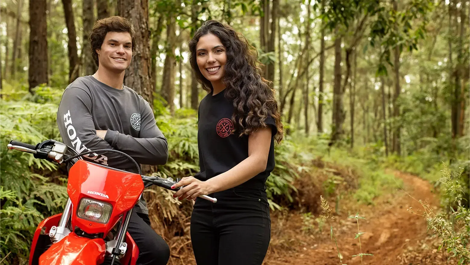 Honda CRF 300F na trilha