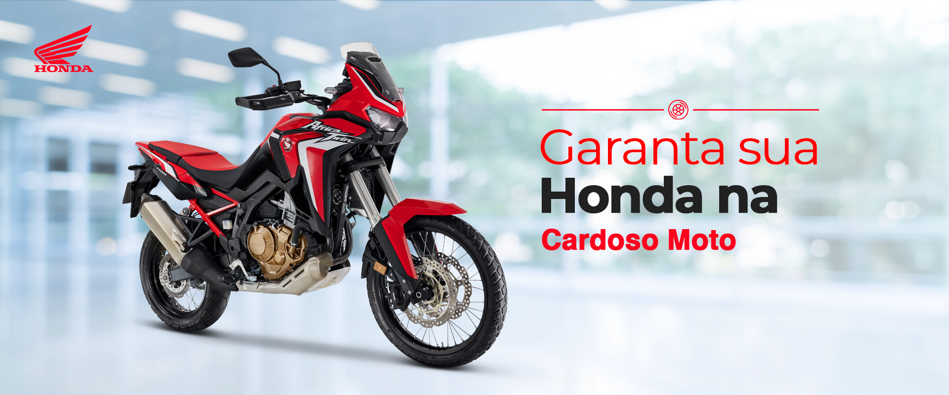 Consórcio Honda CRF 1100L Africa Twin em Uberlândia - MG é na Cardoso Moto
