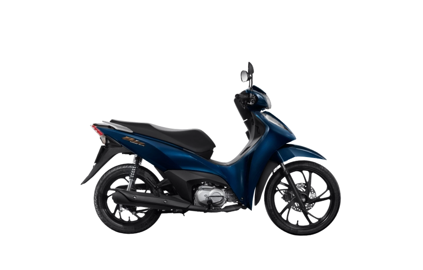 Biz125 EX Azul Escuro Perolizado