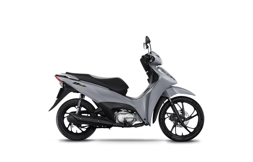Honda BIZ 125 EX Cinza Perolizado