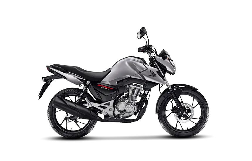 Honda CG 160 Fan Prata Metálico